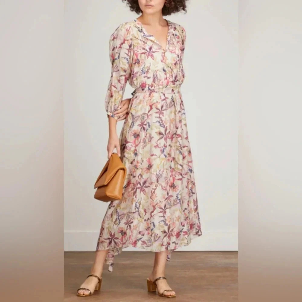 CHUFY
Mila Maxi Dress in Ava White